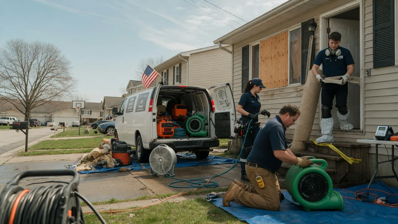Water Damage Restoration in Eolia, MO near me